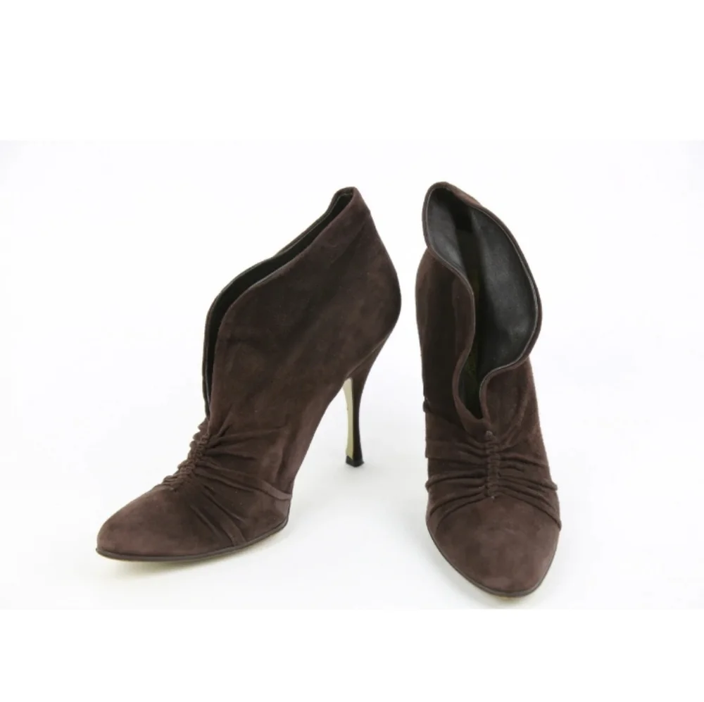 Dolce & Gabbana Suede Boots Booties 38 EUC